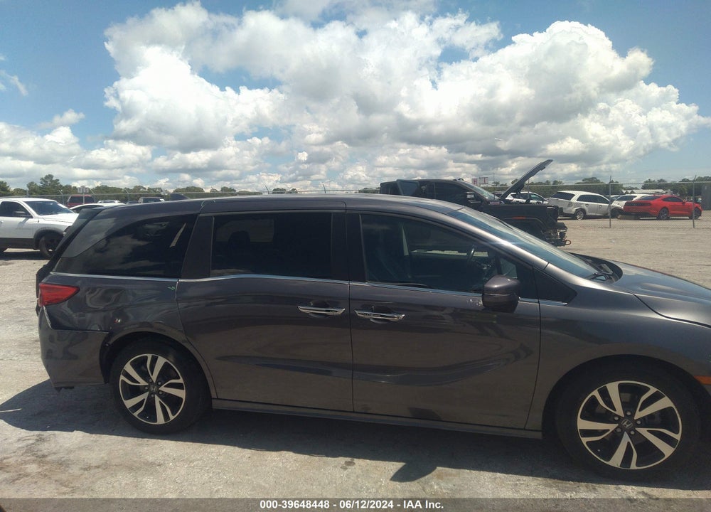 2022 HONDA ODYSSEY TOURING VIN: 5FNRL6H89NB016380