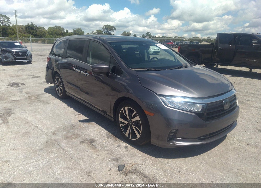 2022 HONDA ODYSSEY TOURING VIN: 5FNRL6H89NB016380