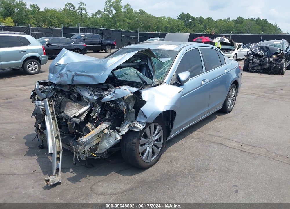 2012 HONDA ACCORD 2.4 EX VIN: 1HGCP2F76CA074838
