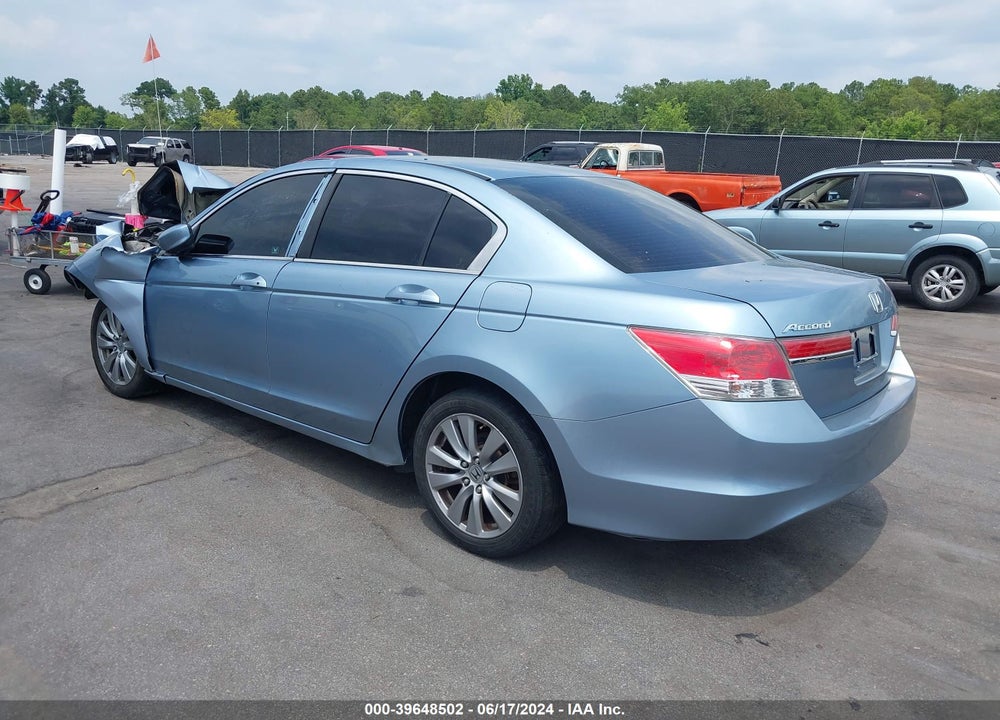 2012 HONDA ACCORD 2.4 EX VIN: 1HGCP2F76CA074838