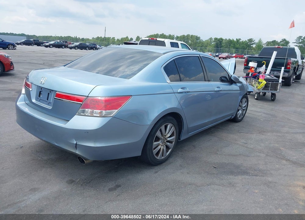 2012 HONDA ACCORD 2.4 EX VIN: 1HGCP2F76CA074838