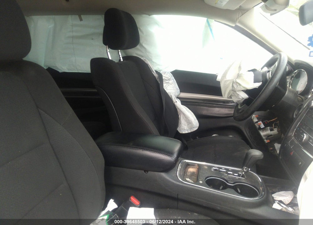 2012 DODGE DURANGO SXT VIN: 1C4RDHAG9CC257456