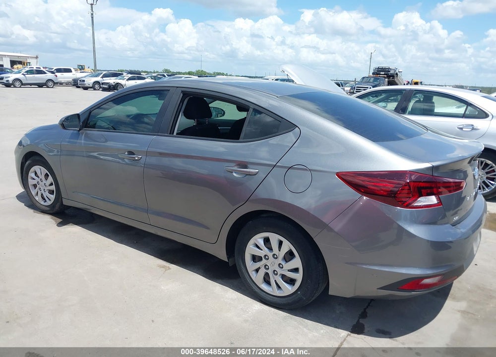 2019 HYUNDAI ELANTRA SE VIN: 5NPD74LF9KH480064