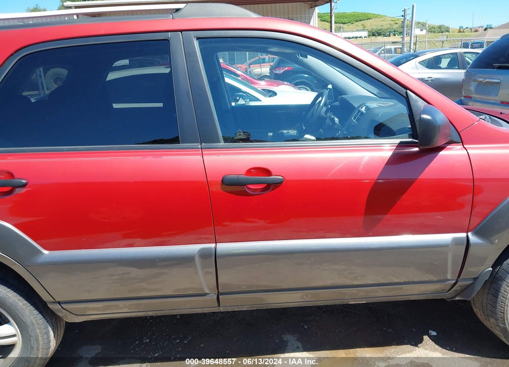 2008 KIA SPORTAGE LX V6 VIN: KNDJE723887529902