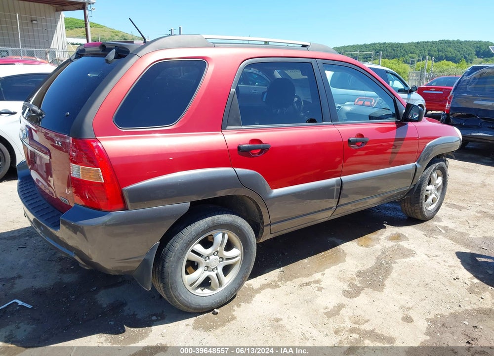 2008 KIA SPORTAGE LX V6 VIN: KNDJE723887529902