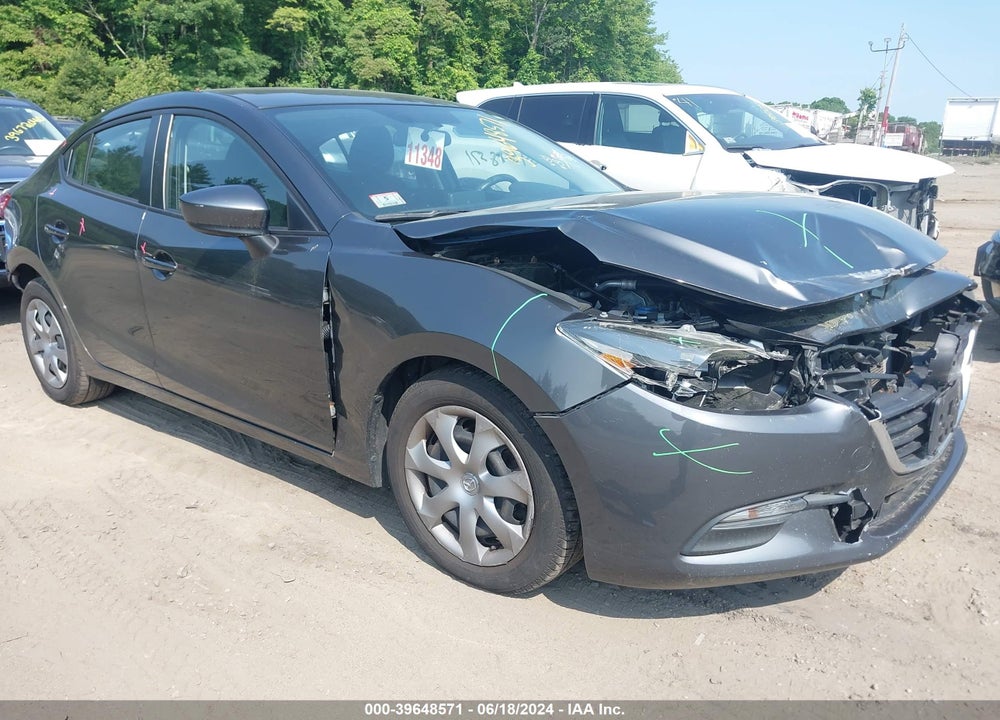 2017 MAZDA 3 SPORT VIN: JM1BN1U7XH1101611