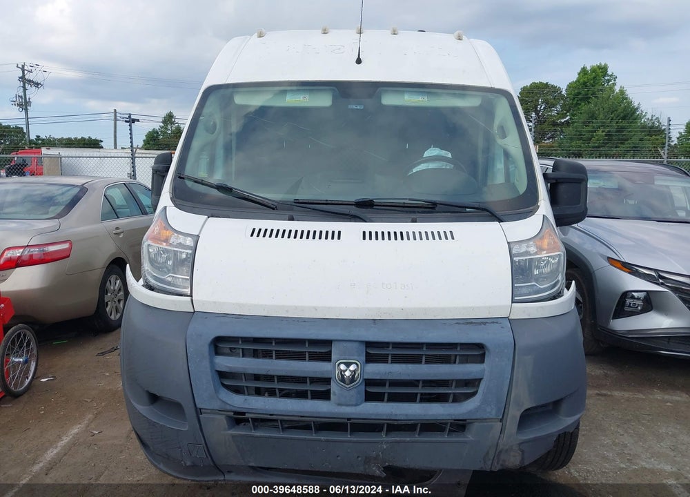 2017 RAM PROMASTER 2500 HIGH ROOF 159 WB VIN: 3C6TRVDG1HE550745
