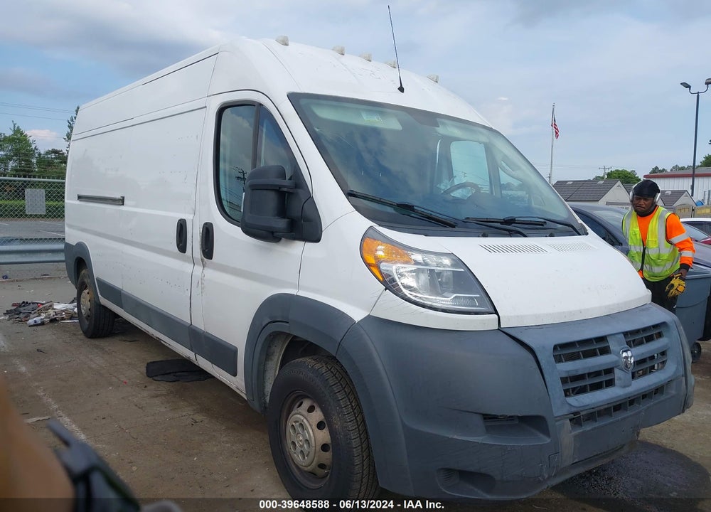 2017 RAM PROMASTER 2500 HIGH ROOF 159 WB VIN: 3C6TRVDG1HE550745