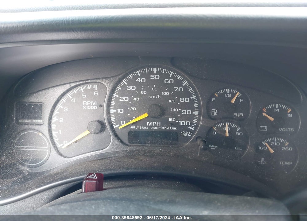 2001 CHEVROLET TAHOE LT VIN: 1GNEK13T41J101301