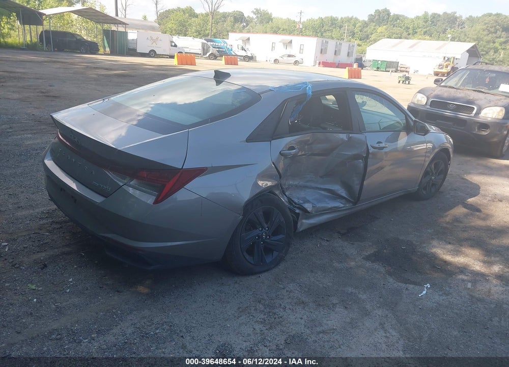 2023 HYUNDAI ELANTRA HYBRID BLUE VIN: KMHLM4AJ8PU043810