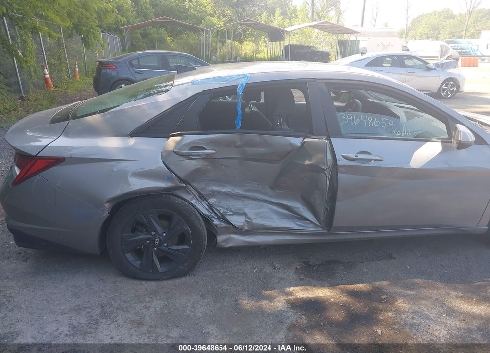 2023 HYUNDAI ELANTRA HYBRID BLUE VIN: KMHLM4AJ8PU043810