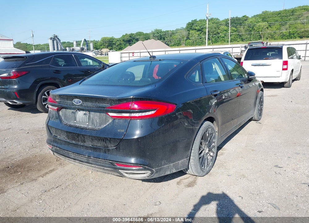 2017 FORD FUSION SE VIN: 3FA6P0T99HR312741