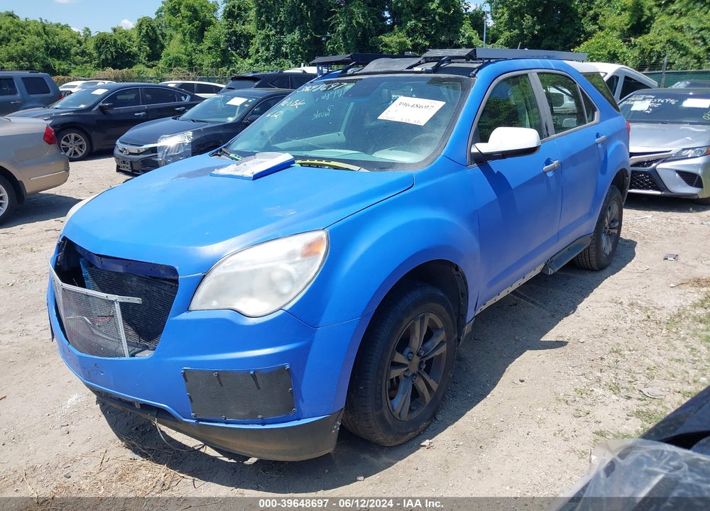 2013 CHEVROLET EQUINOX LS VIN: 2GNALBEK9D6275744