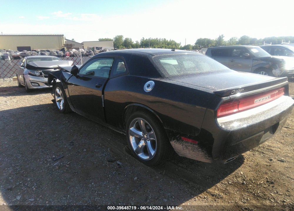 2013 DODGE CHALLENGER SXT VIN: 2C3CDYAG4DH635840