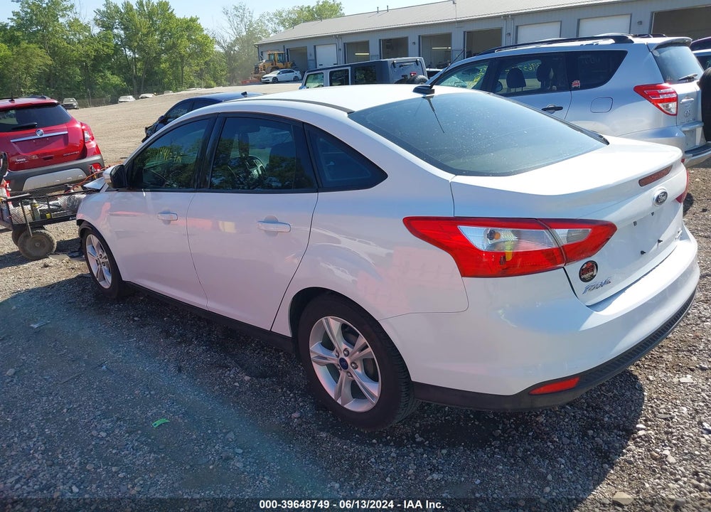2014 FORD FOCUS SE VIN: 1FADP3F29EL402988