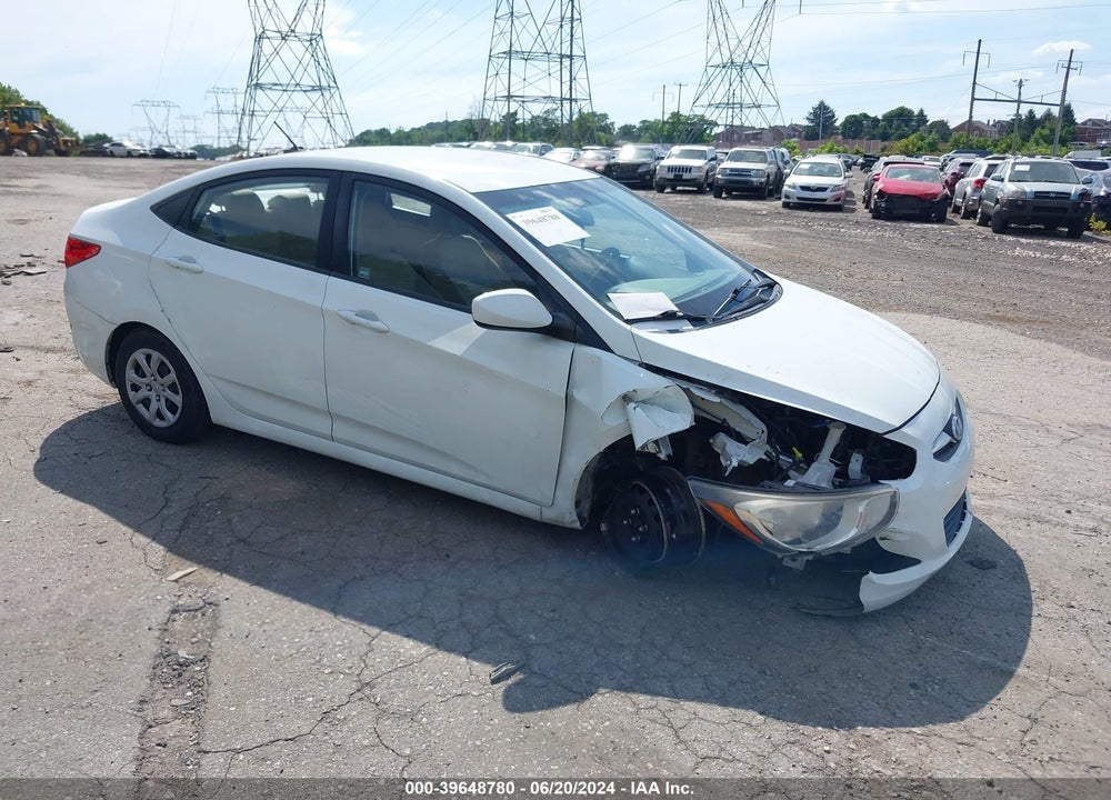 2014 HYUNDAI ACCENT GLS VIN: KMHCT4AE0EU725468
