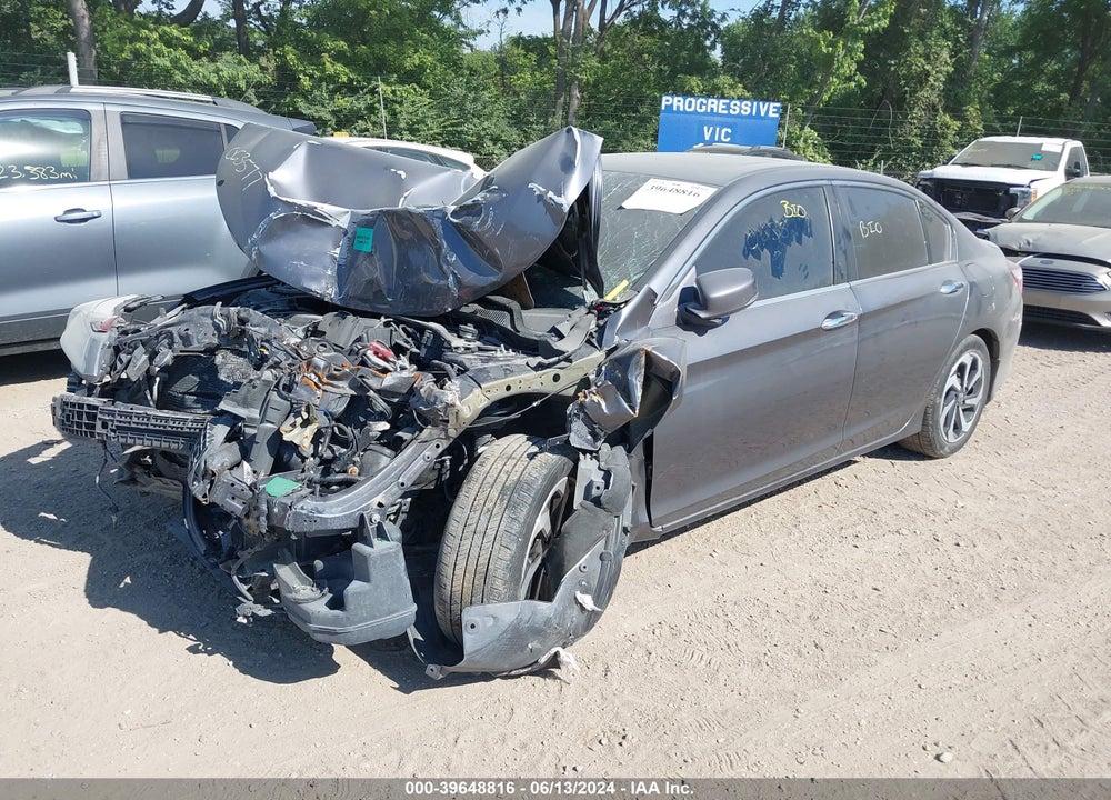 2017 HONDA ACCORD EX-L VIN: 1HGCR2F81HA063577