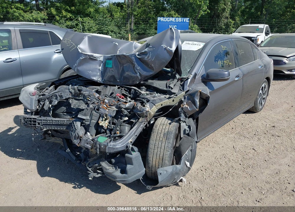 2017 HONDA ACCORD EX-L VIN: 1HGCR2F81HA063577