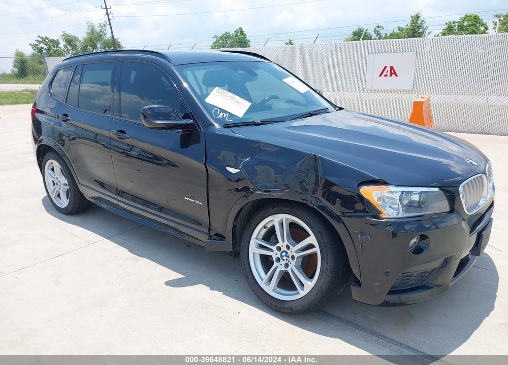 2014 BMW X3 XDRIVE35I VIN: 5UXWX7C55E0E82463