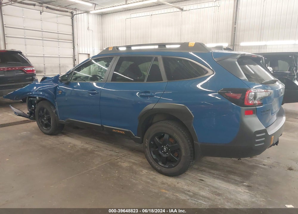 2022 SUBARU OUTBACK WILDERNESS VIN: 4S4BTGUD5N3181443