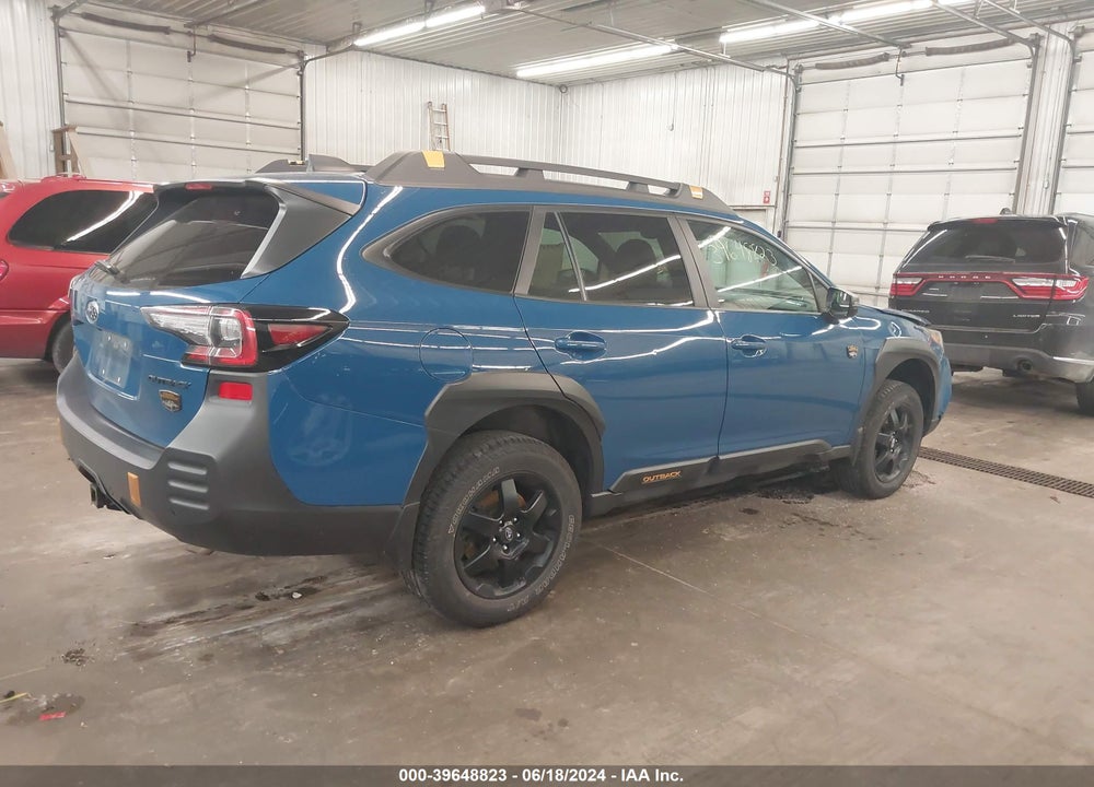 2022 SUBARU OUTBACK WILDERNESS VIN: 4S4BTGUD5N3181443