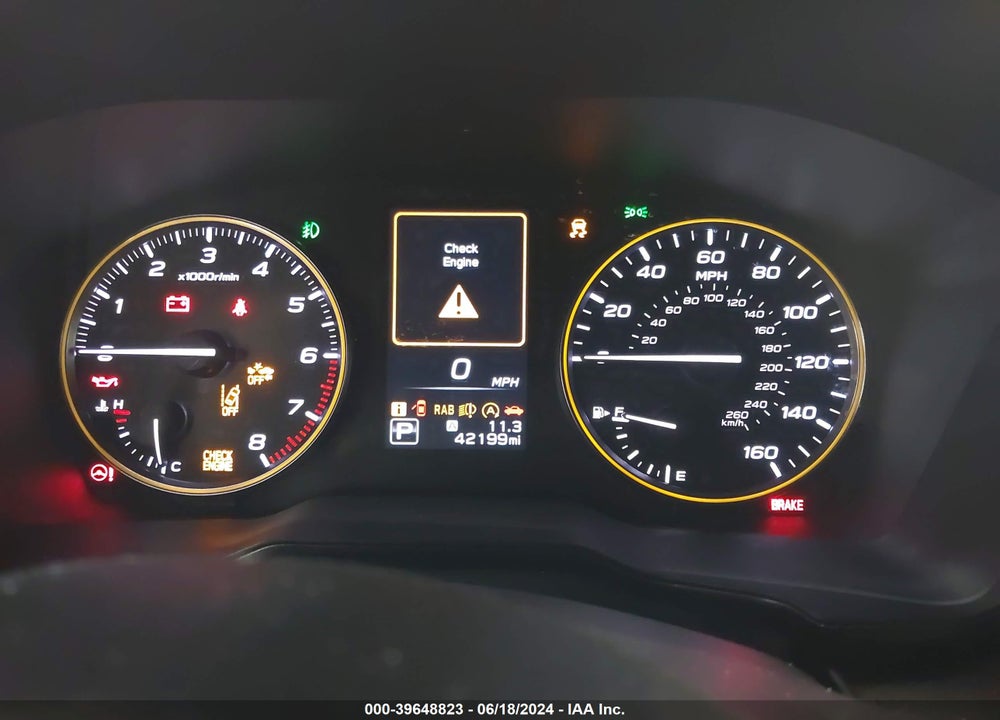 2022 SUBARU OUTBACK WILDERNESS VIN: 4S4BTGUD5N3181443