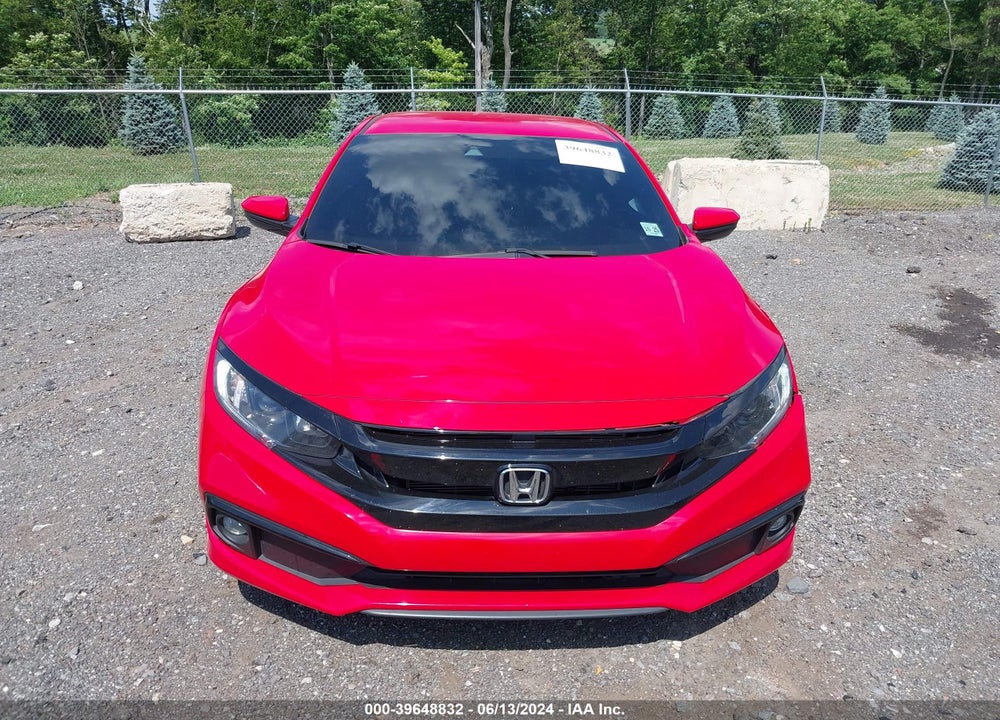 2020 HONDA CIVIC VIN: 2HGFC2F8XLH522386