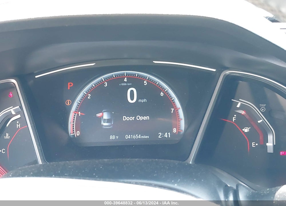 2020 HONDA CIVIC VIN: 2HGFC2F8XLH522386
