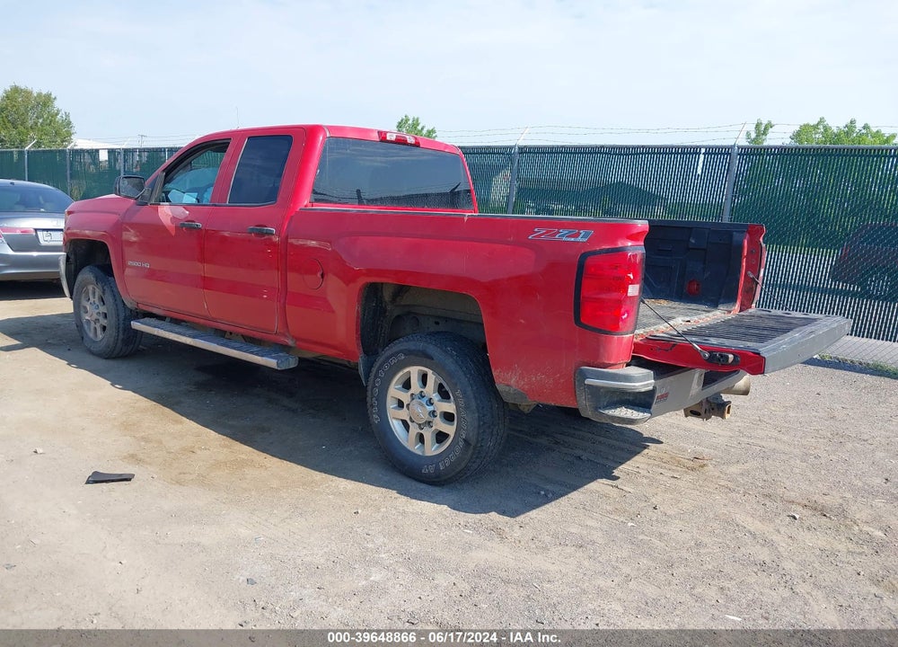 2015 CHEVROLET SILVERADO 2500HD LT VIN: 1GC2KVE88FZ118106