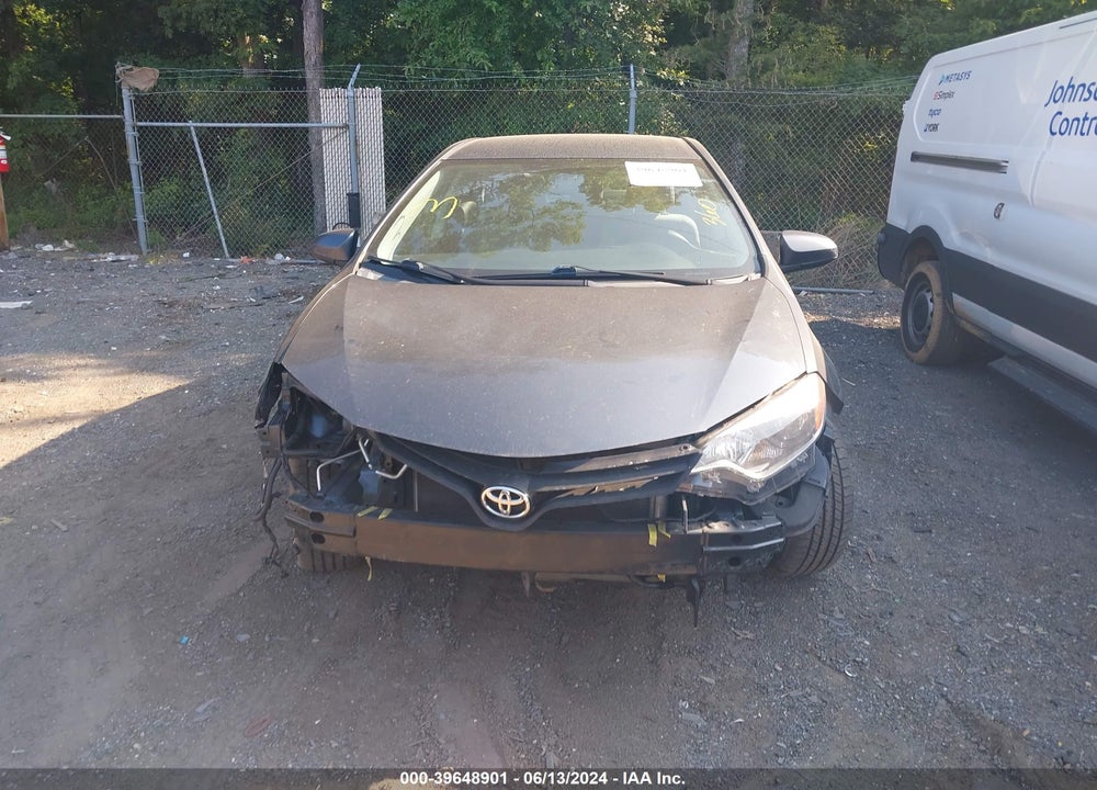2015 TOYOTA COROLLA LE VIN: 2T1BURHE6FC425433