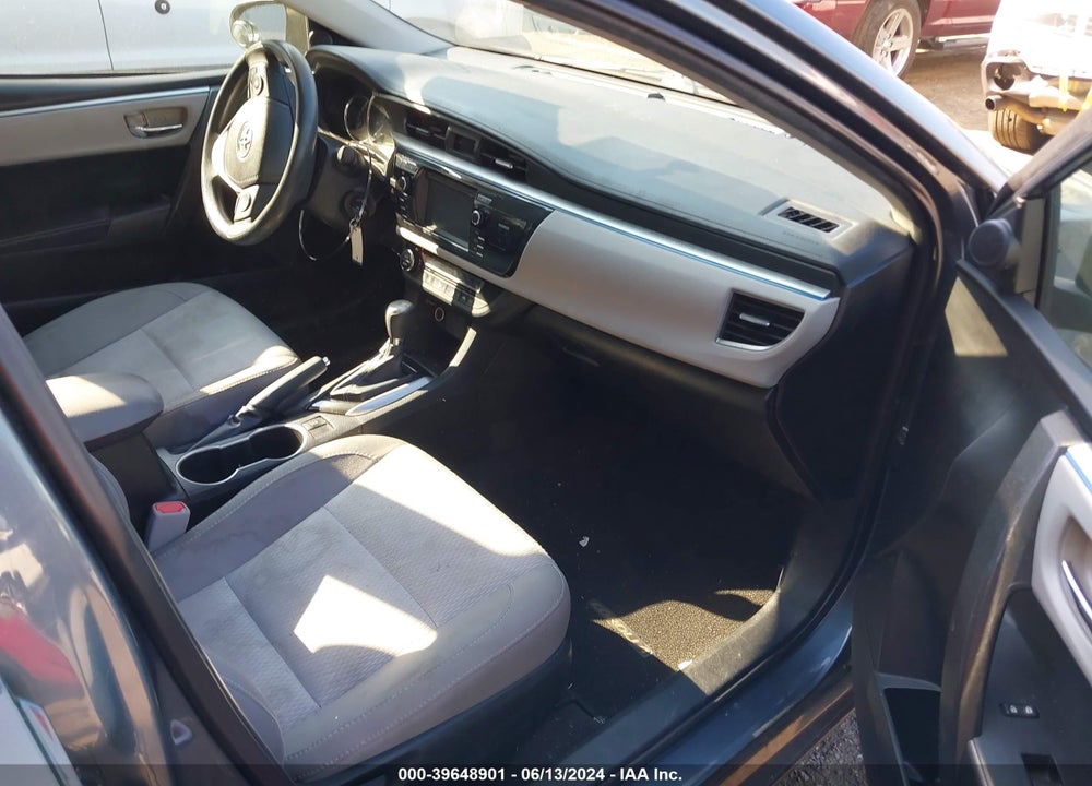 2015 TOYOTA COROLLA LE VIN: 2T1BURHE6FC425433