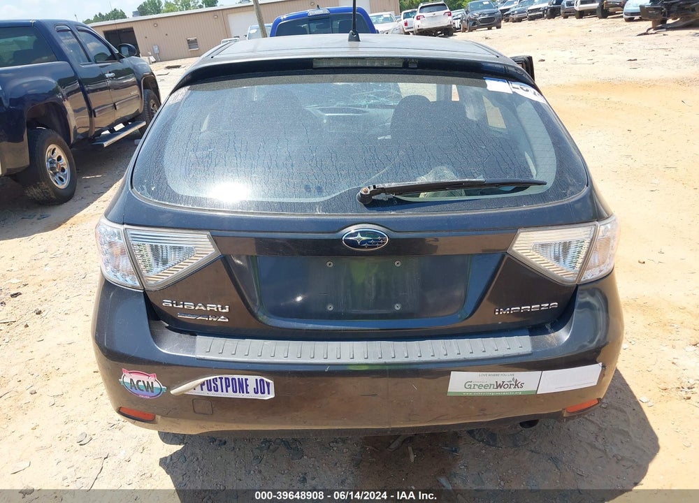 2011 SUBARU IMPREZA 2.5I PREMIUM VIN: JF1GH6B64BH814495