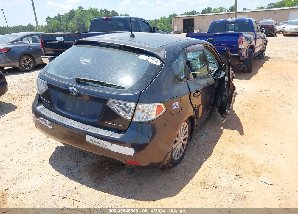 2011 SUBARU IMPREZA 2.5I PREMIUM VIN: JF1GH6B64BH814495