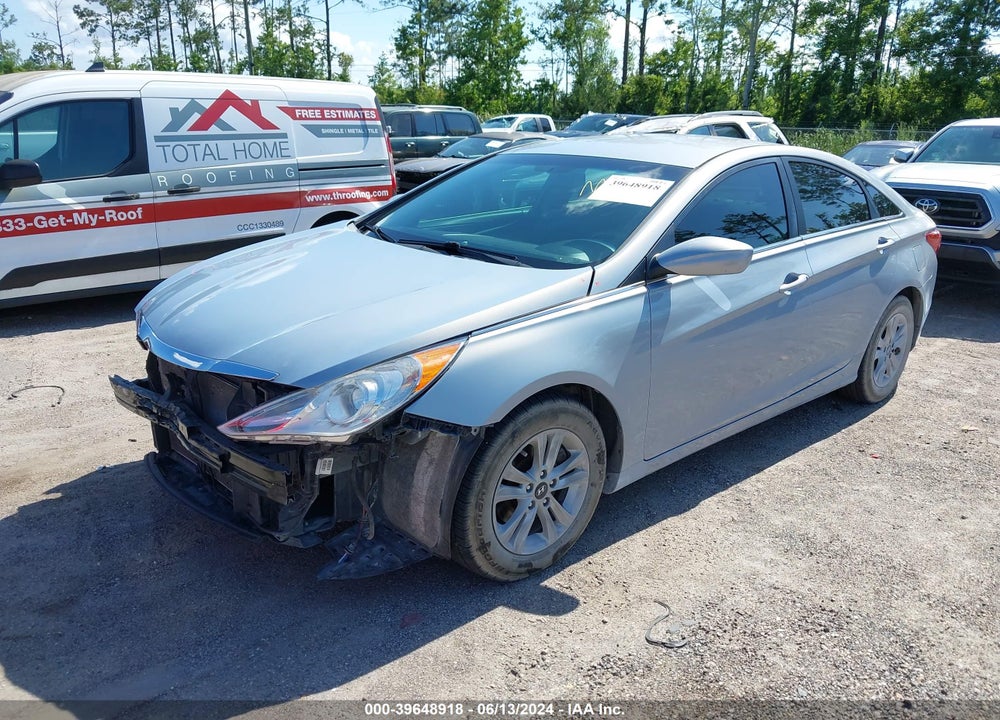 2013 HYUNDAI SONATA GLS VIN: 5NPEB4AC3DH609494