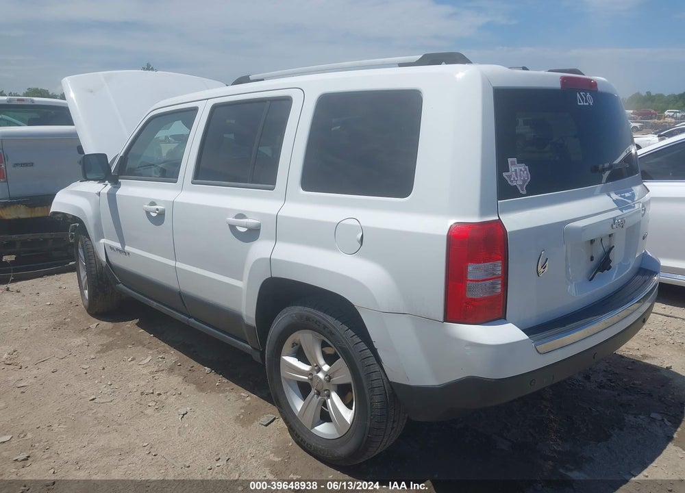 2012 JEEP PATRIOT LIMITED VIN: 1C4NJPCBXCD566284