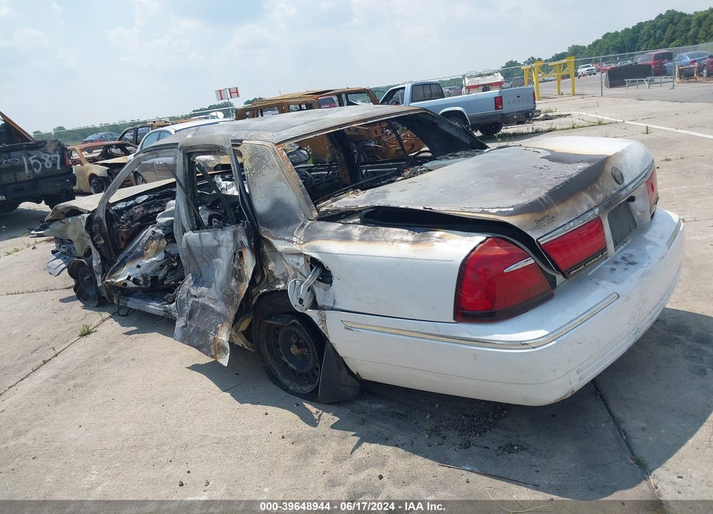 2001 MERCURY GRAND MARQUIS VIN: 2MEFM74W01X659896