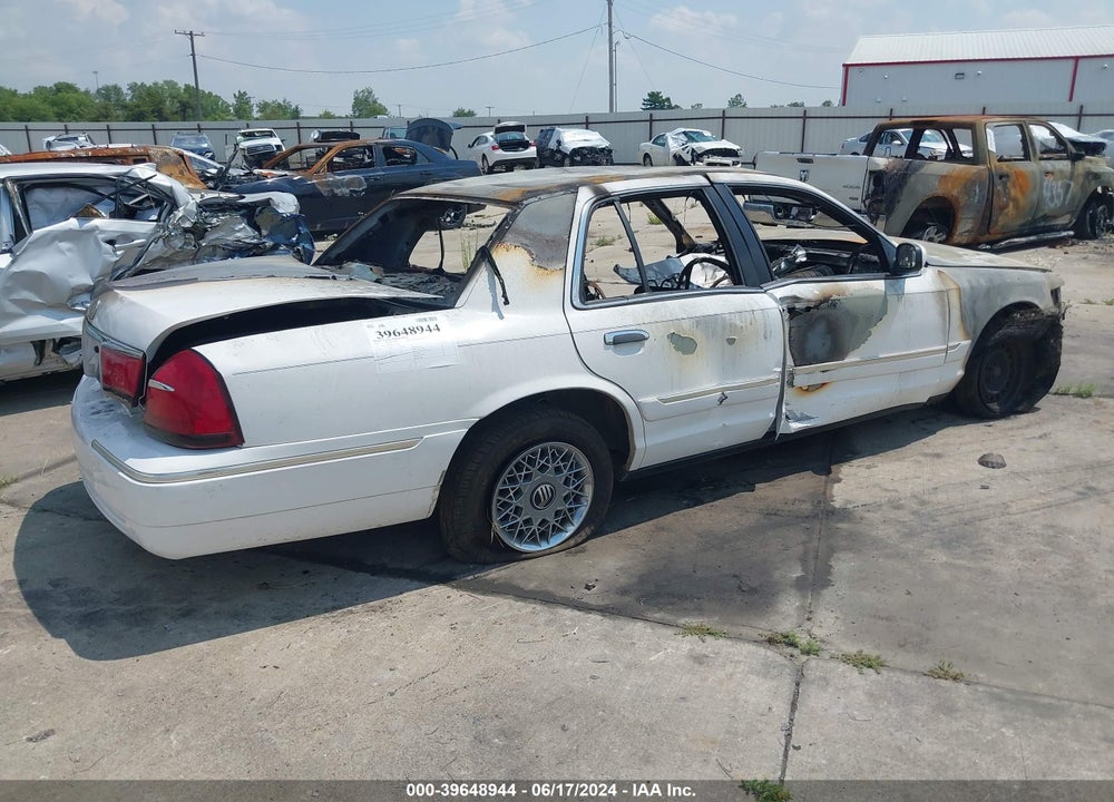 2001 MERCURY GRAND MARQUIS VIN: 2MEFM74W01X659896