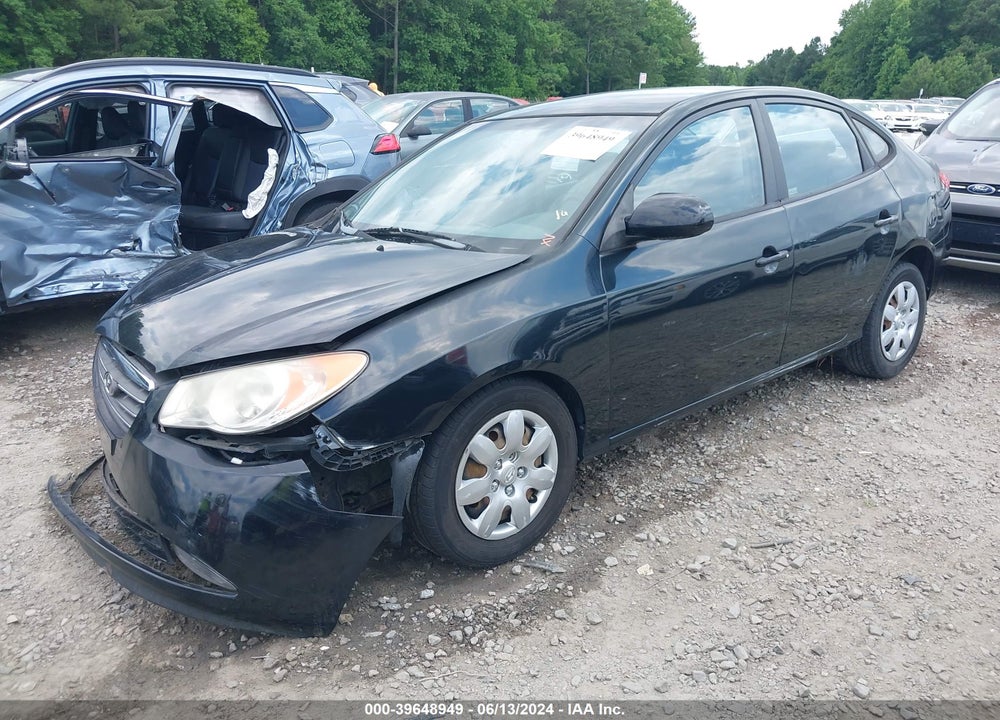 2009 HYUNDAI ELANTRA GLS VIN: KMHDU46D99U669960