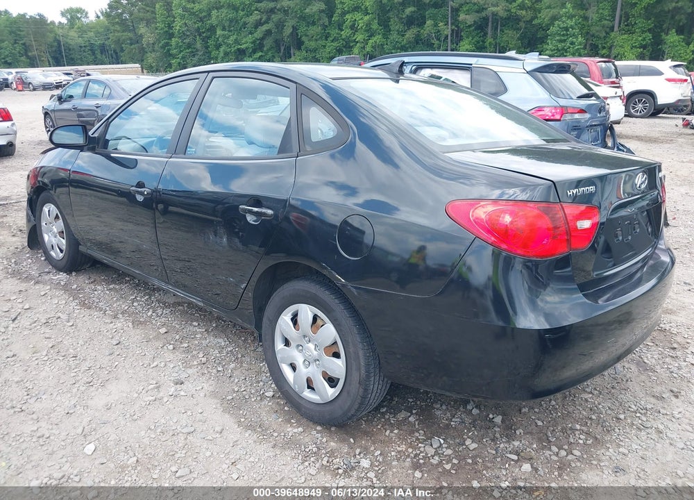 2009 HYUNDAI ELANTRA GLS VIN: KMHDU46D99U669960