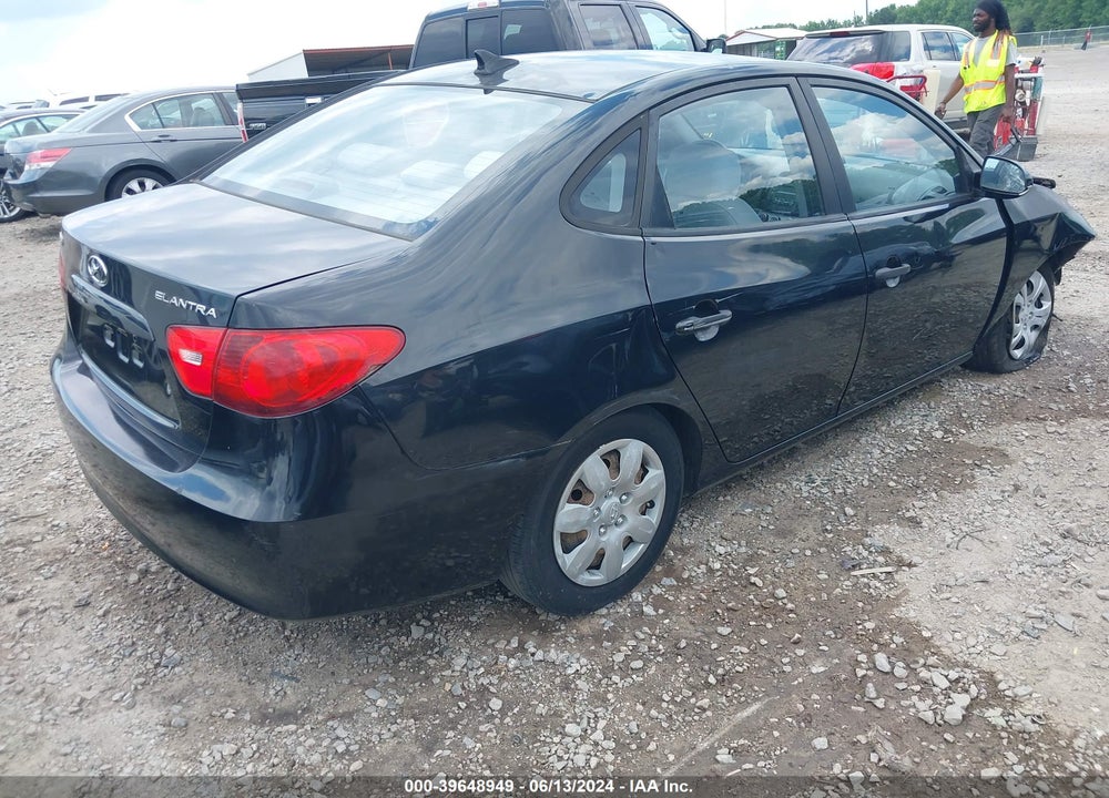 2009 HYUNDAI ELANTRA GLS VIN: KMHDU46D99U669960