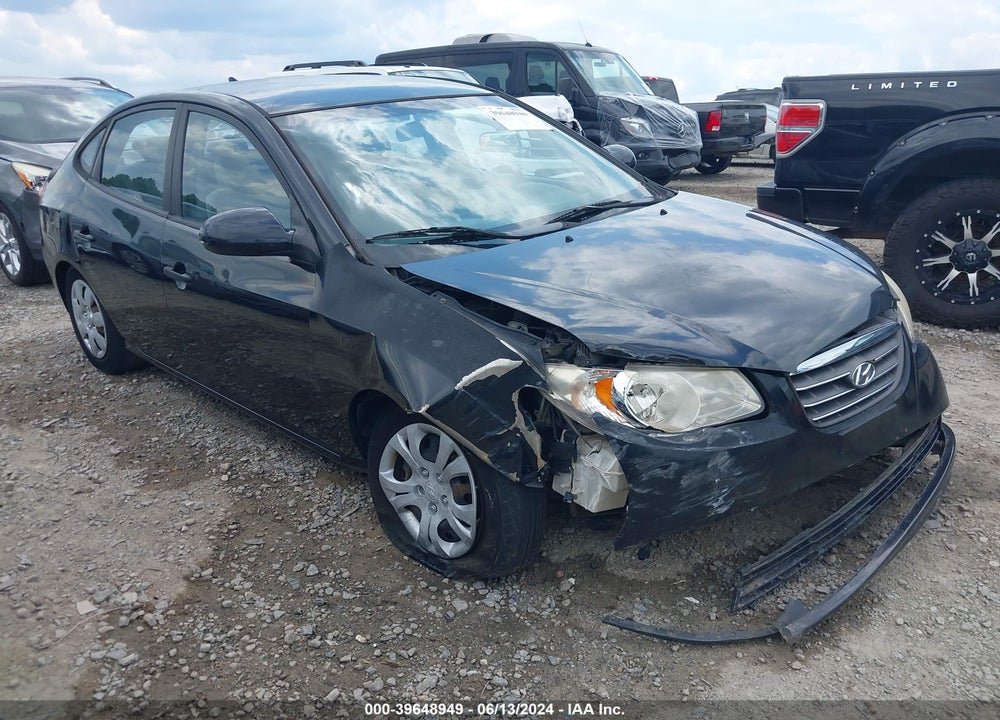 2009 HYUNDAI ELANTRA GLS VIN: KMHDU46D99U669960