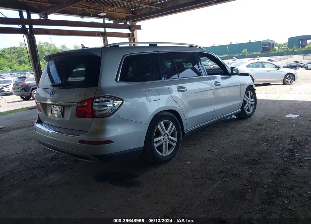 2014 MERCEDES-BENZ GL 450 4MATIC VIN: 4JGDF7CE3EA328378