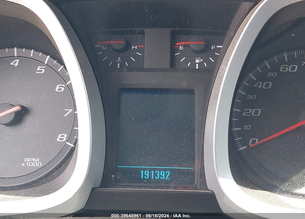 2011 CHEVROLET EQUINOX 1LT VIN: 2CNALDEC9B6223648