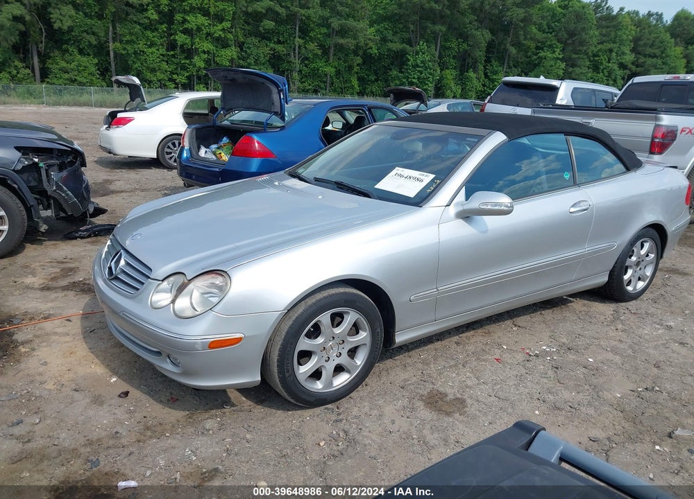 2004 MERCEDES-BENZ CLK 320 VIN: WDBTK65G84T021522