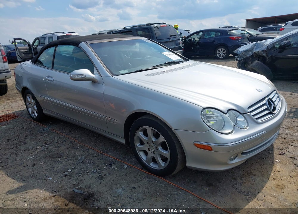 2004 MERCEDES-BENZ CLK 320 VIN: WDBTK65G84T021522