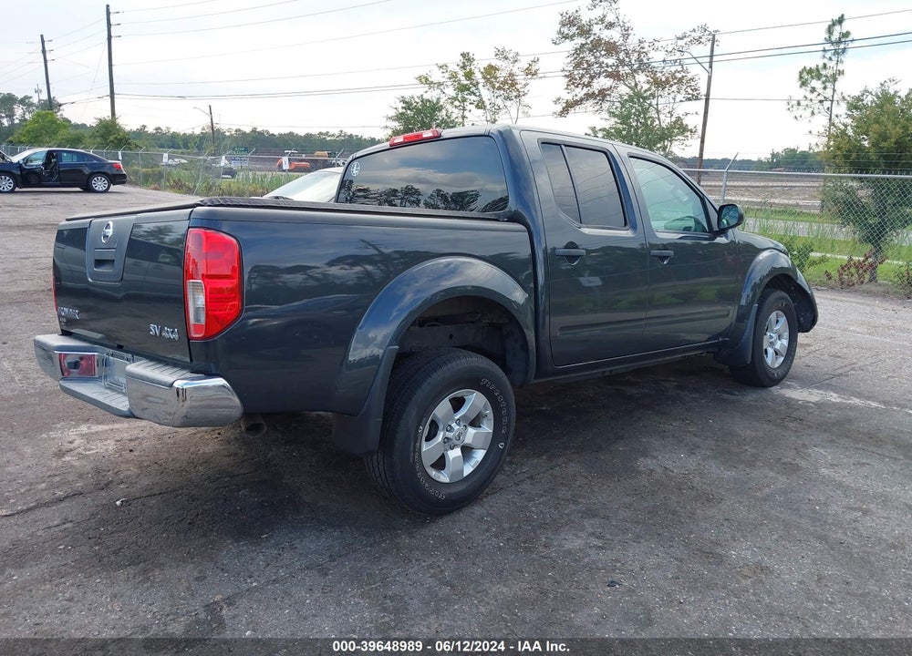 2012 NISSAN FRONTIER SV VIN: 1N6AD0EV5CC400827