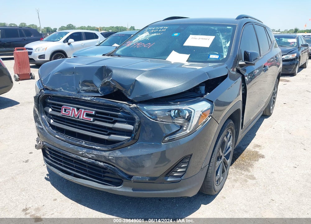 2020 GMC TERRAIN FWD SLE VIN: 3GKALMEV6LL139827