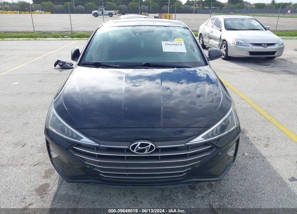 2020 HYUNDAI ELANTRA SEL VIN: KMHD84LF8LU964954