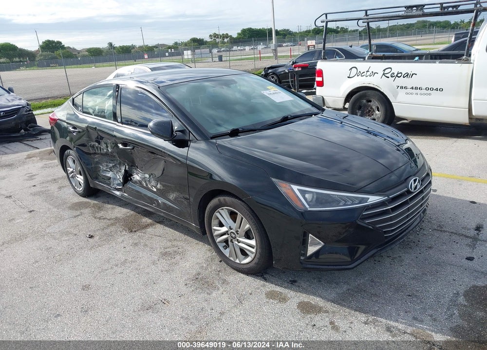 2020 HYUNDAI ELANTRA SEL VIN: KMHD84LF8LU964954
