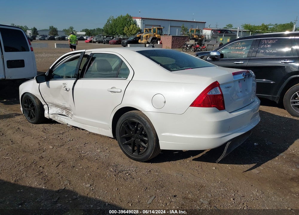 2012 FORD FUSION SEL VIN: 3FAHP0JA3CR117314